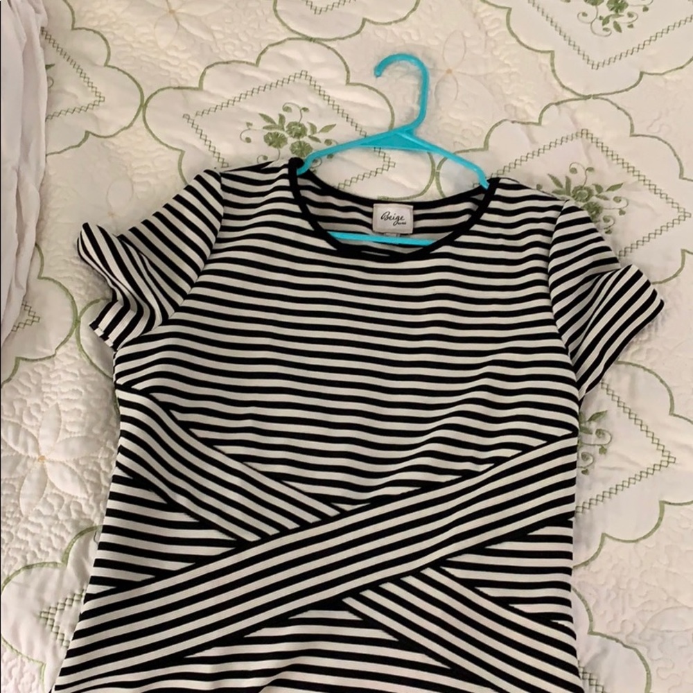 Striped Badic Long Dress